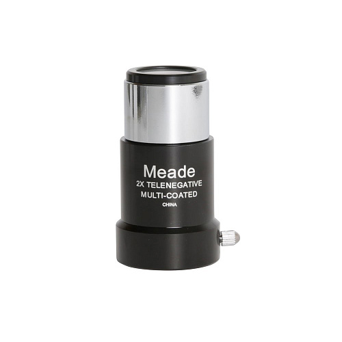 picture Meade Series 4000 #126 2x Short-Focus Barlow Lens 1.25"